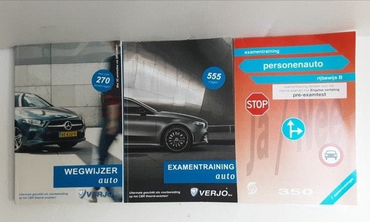 Rijbewijs B theorieboeken en examentraining, Boeken, Ophalen of Verzenden, Zo goed als nieuw, Overige niveaus, Verjo, ANWB