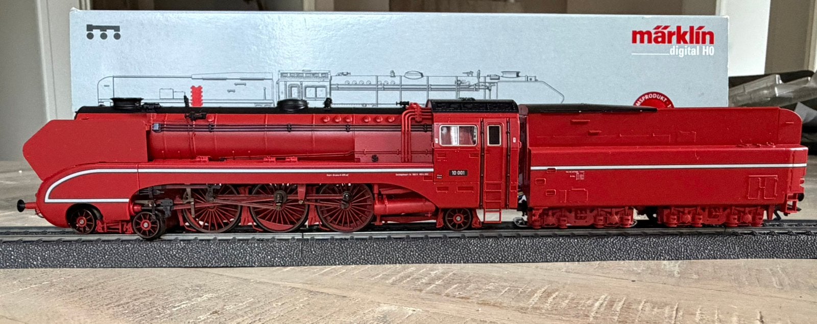 Märklin HO 37082 Sneltrein-stoomlocomotief Insider met MFX, Wisselstroom, Locomotief, Ophalen of Verzenden, Zo goed als nieuw