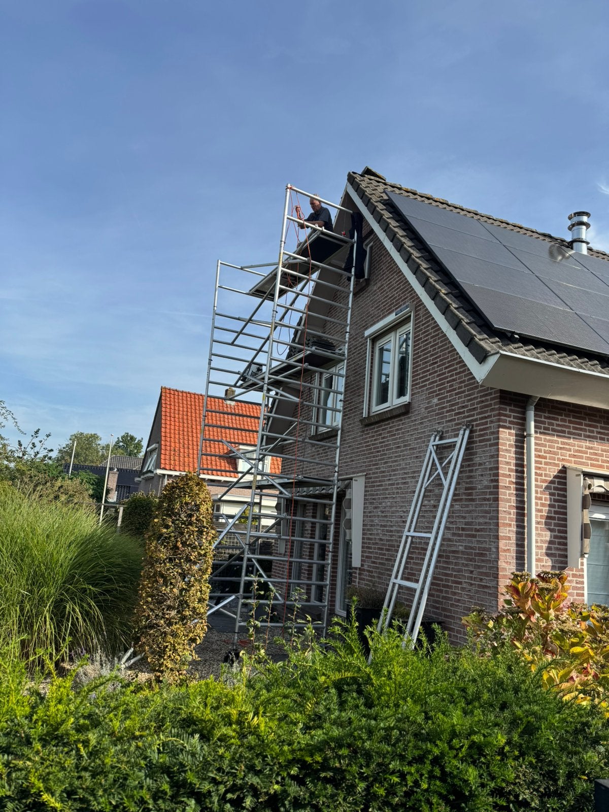 Altrex steiger, Ophalen, Zo goed als nieuw, Rolsteiger of Kamersteiger, 5 meter of hoger