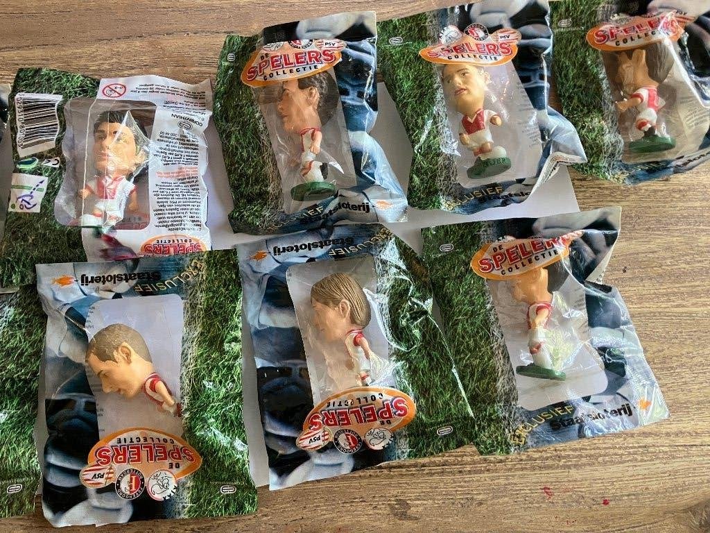 11x Originele Staatsloterij Voetbalpoppetjes (1996), Verzamelen, Ophalen of Verzenden, Nieuw