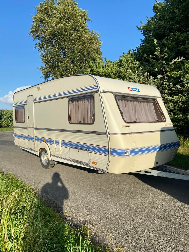 Wilk caravan, Caravans en Kamperen, Standaardzit, Omvormbare zithoek, Bedrijf, Wilk