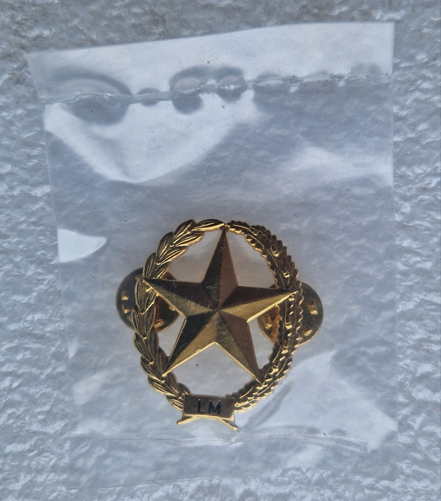 Borst embleem LM, Ophalen of Verzenden, Landmacht, Nederland, Embleem of Badge