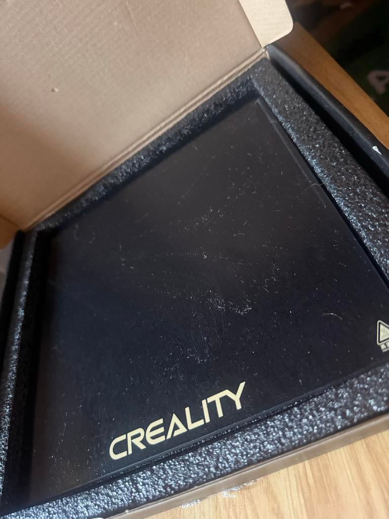 Creality Glazen Printplaat voor Ender 3/5 - 235x235x4mm, Computers en Software, Ophalen of Verzenden, Nieuw, Filament