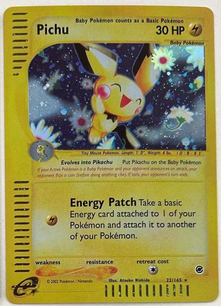 Pichu expedition mint condition, Hobby en Vrije tijd, Verzamelkaartspellen | Pokémon, Ophalen of Verzenden, Zo goed als nieuw