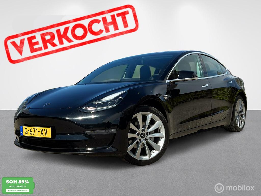 Tesla Model 3 Long Range Dual Motor + Trekhaak, Auto's, Tesla, Bedrijf, Model 3, 4x4, ABS, Achteruitrijcamera, Adaptive Cruise Control