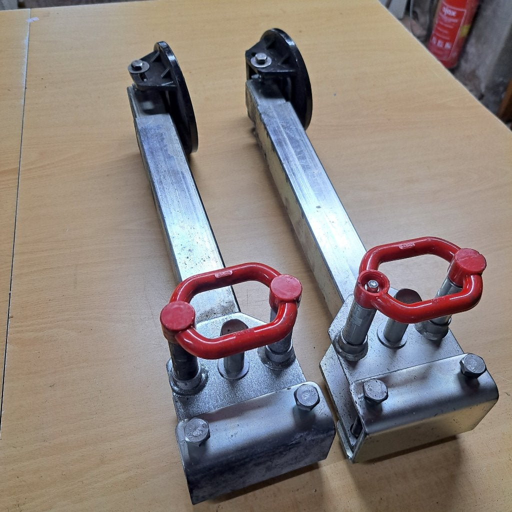 Set van 2 Alko inklapbare steunpoten, circa 50cm lang, Caravans en Kamperen, Caravan accessoires, Ophalen, Nieuw