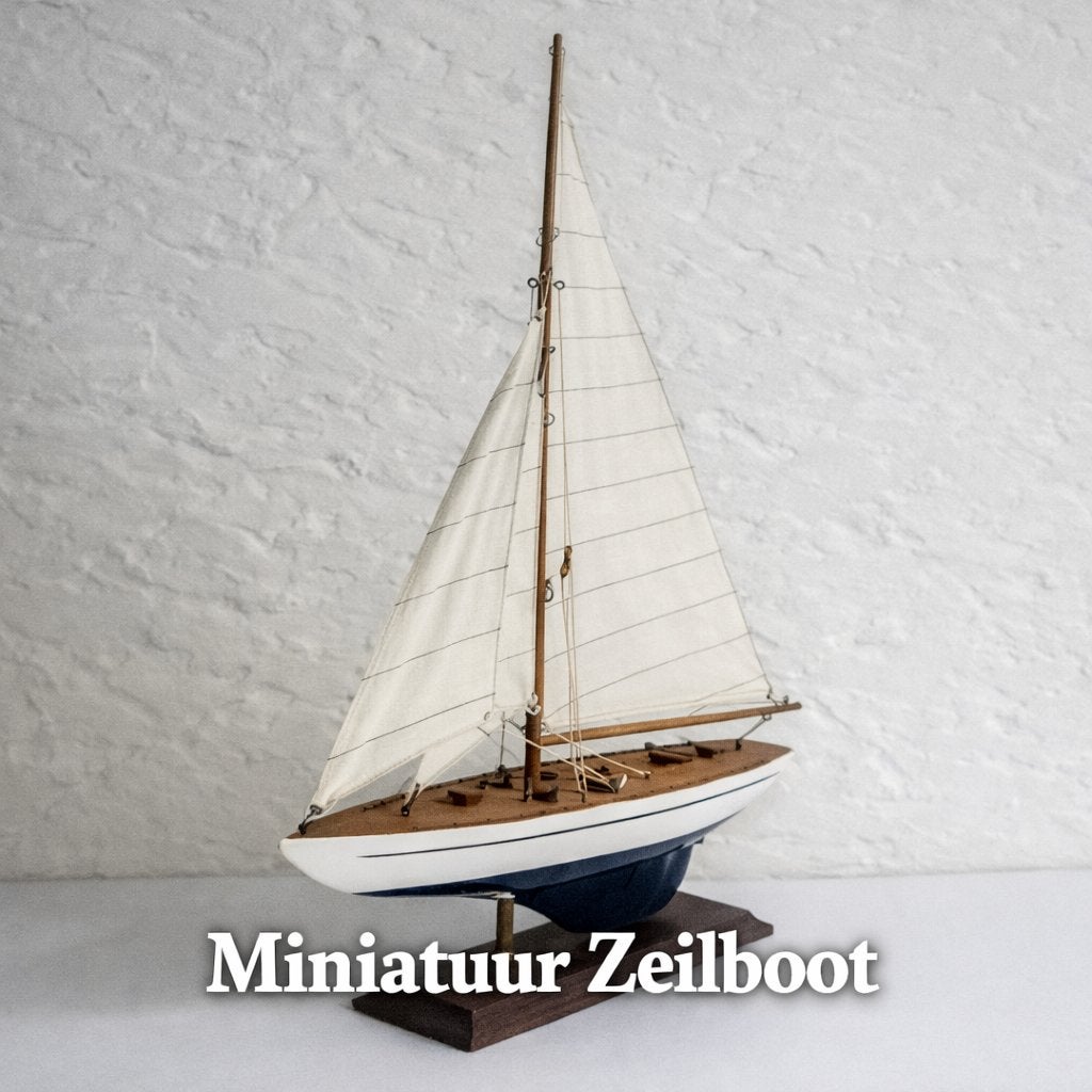 Miniatuur zeilboot, Hobby en Vrije tijd, Modelbouw | Boten en Schepen, Ophalen of Verzenden