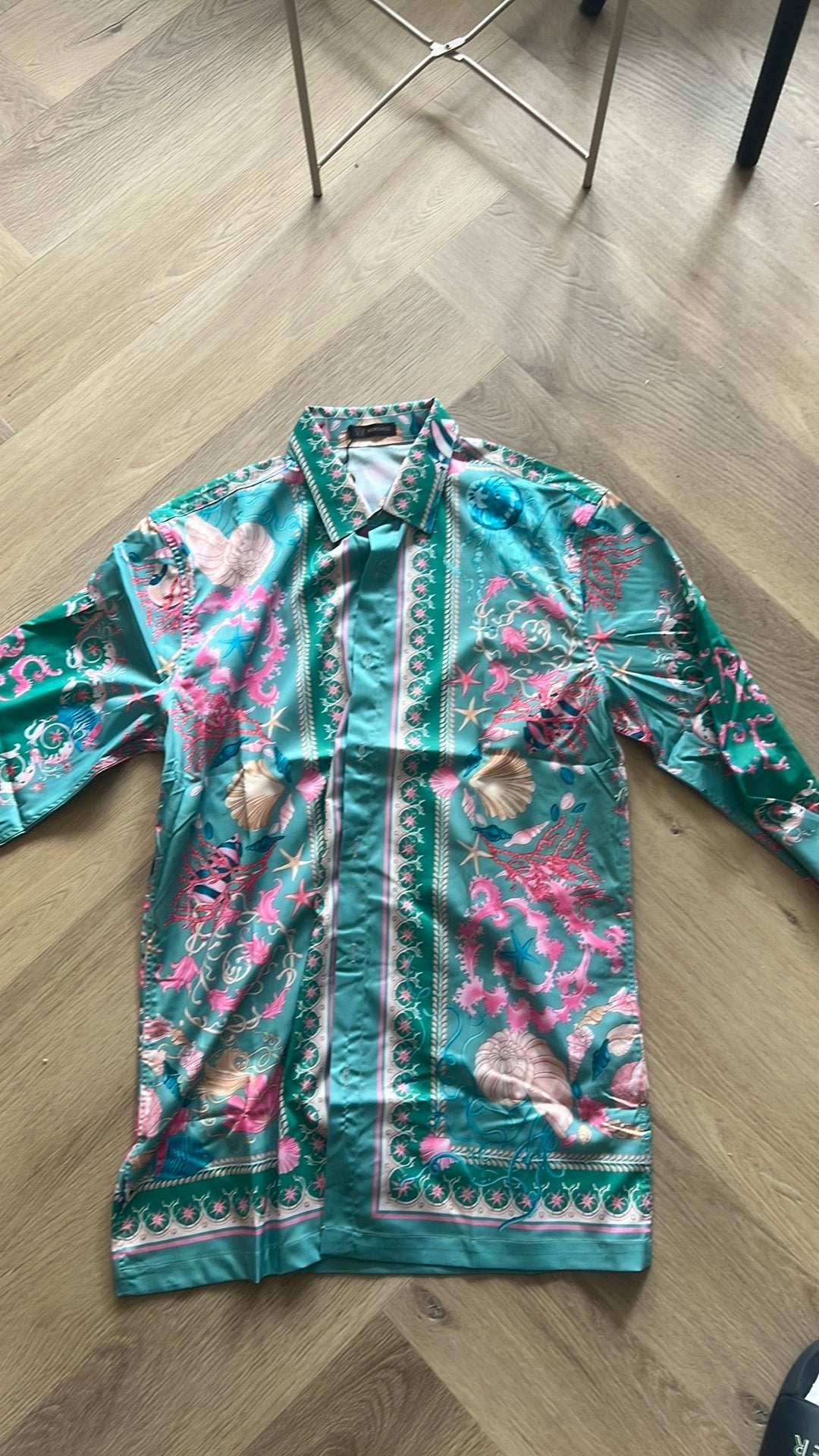 versace overhemd, Ophalen of Verzenden, Nieuw, Halswijdte 43/44 (XL)