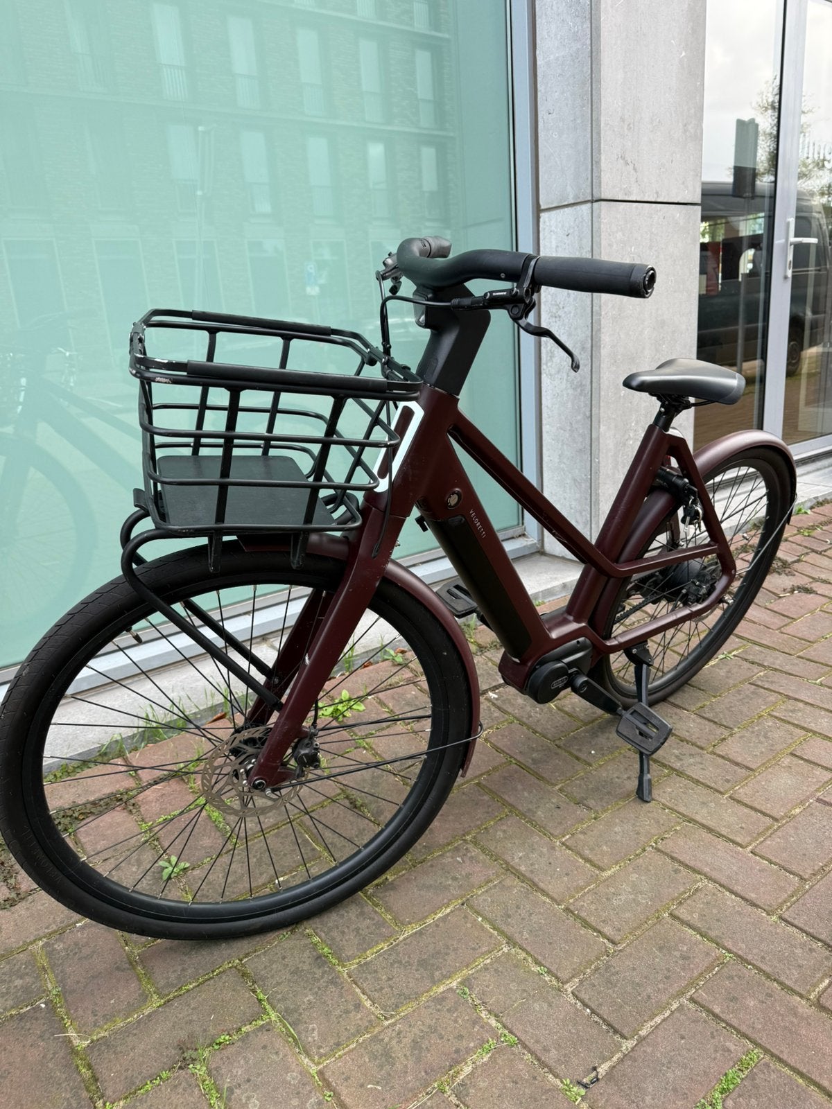 Veloretti Ivy Two Pro | Ruby Red, Fietsen en Brommers, 51 tot 55 cm, Ophalen, Gebruikt, Veloretti