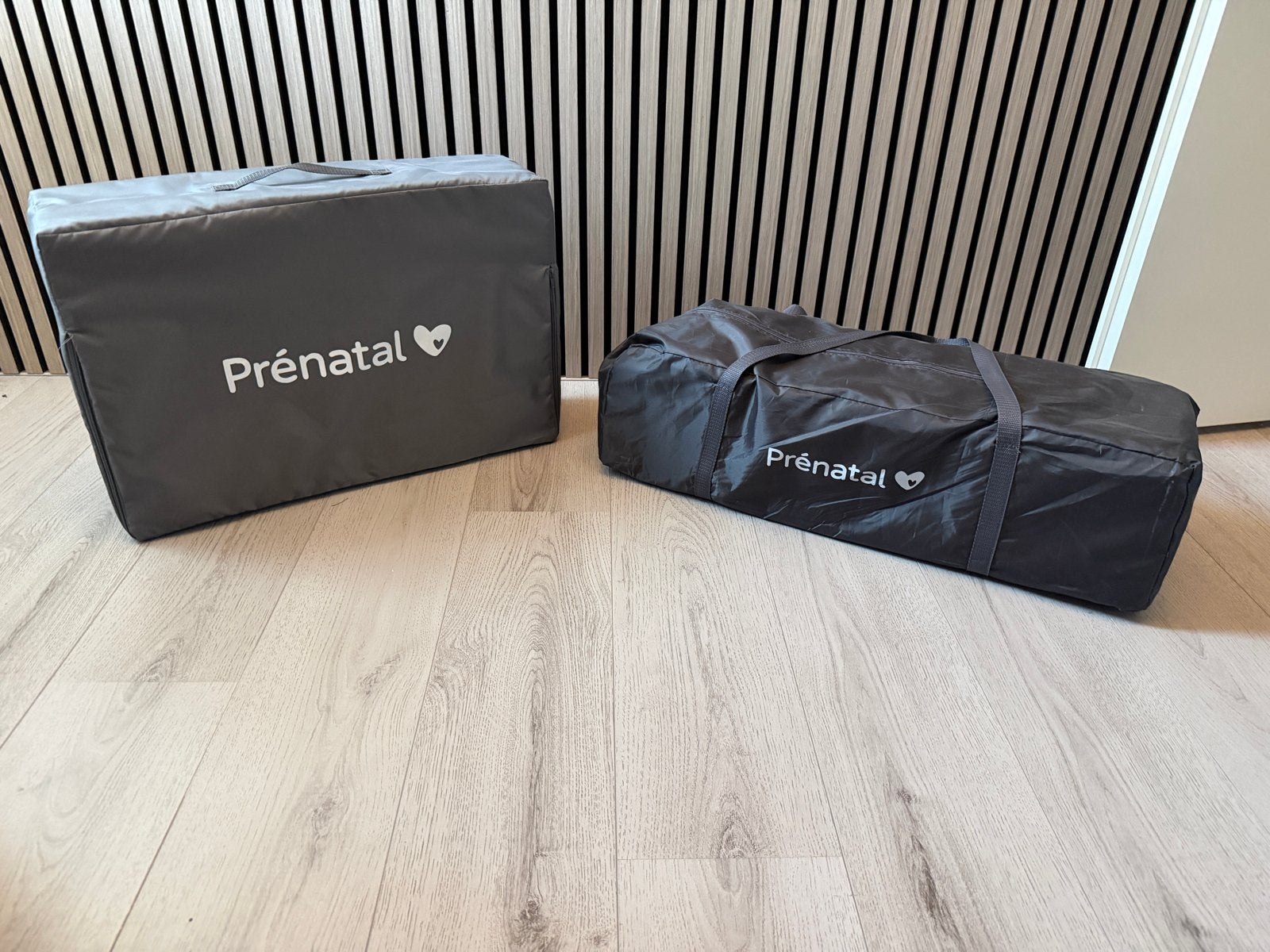 Prénatal Reiswieg/Campingbedje met matras, Ophalen, Zo goed als nieuw, Rechthoekig