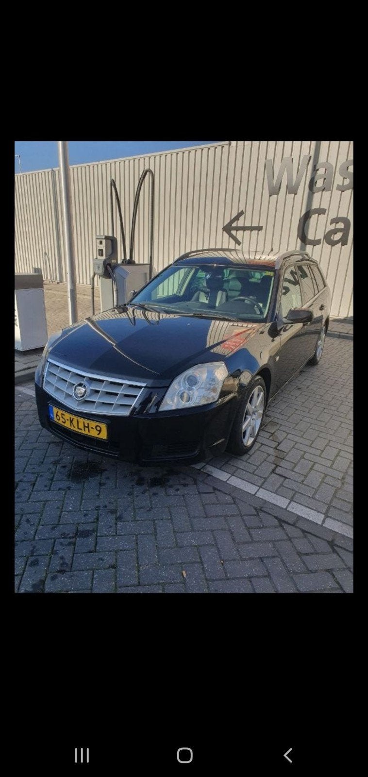 Cadillac BLS 2.0 T 175HP Wagon 2010 Zwart, Auto's, Cadillac, 1998 cc, 4 cilinders, Zwart, Origineel Nederlands