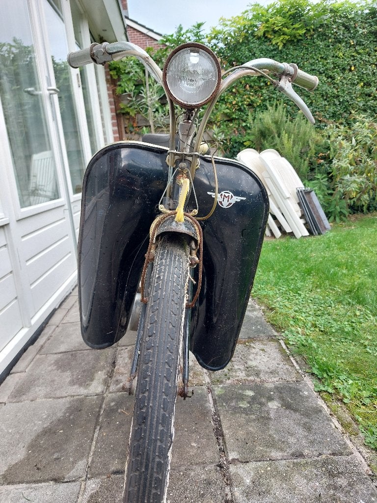 Kaptein Mobylette 1963 met aandrijfrol, Ophalen, Gebruikt