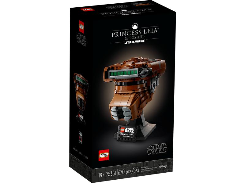 75351 LEGO Star Wars: Prinses Leia (Boushh) Helm -Nieuw!, Ophalen of Verzenden, Nieuw, Complete set, Lego