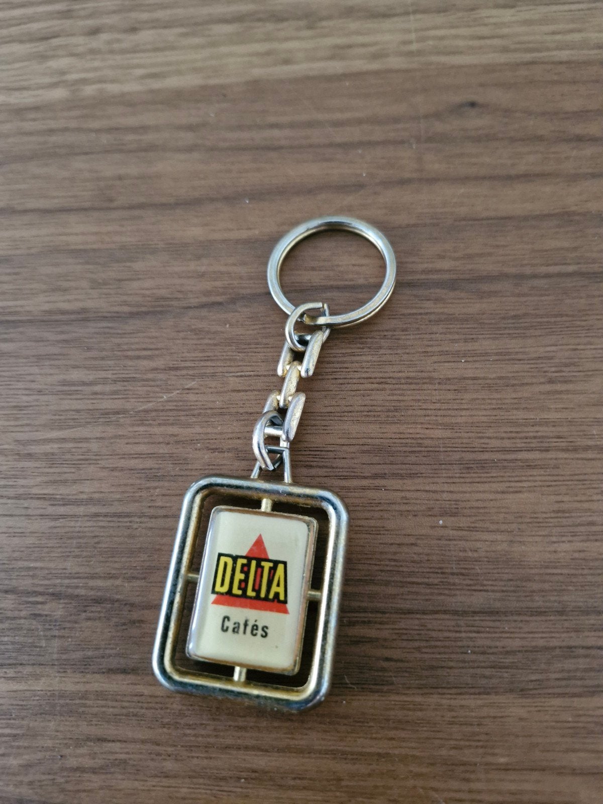 521 Vintage Delta Cafés sleutelhanger, Ophalen of Verzenden, Gebruikt, Merk