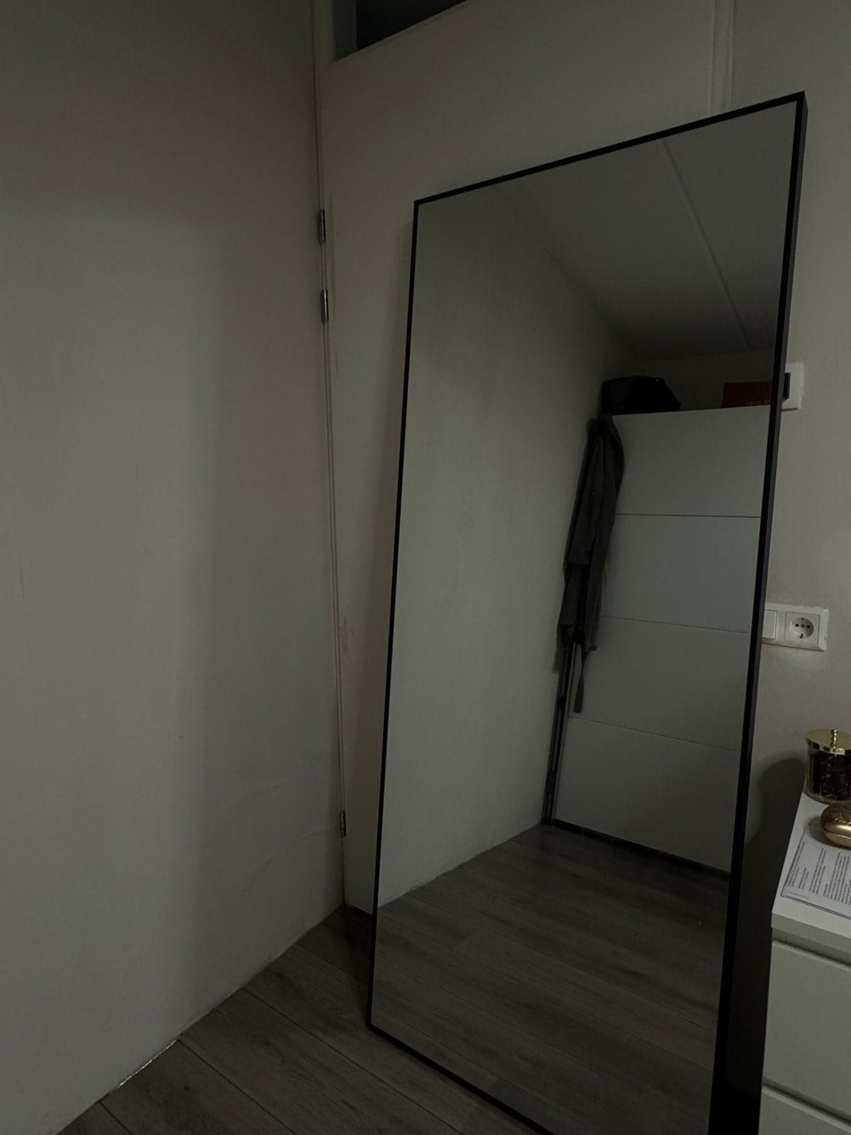 Hovet IKEA spiegel, Huis en Inrichting, Woonaccessoires | Spiegels, Ophalen, Zo goed als nieuw, 75 tot 100 cm, 150 tot 200 cm