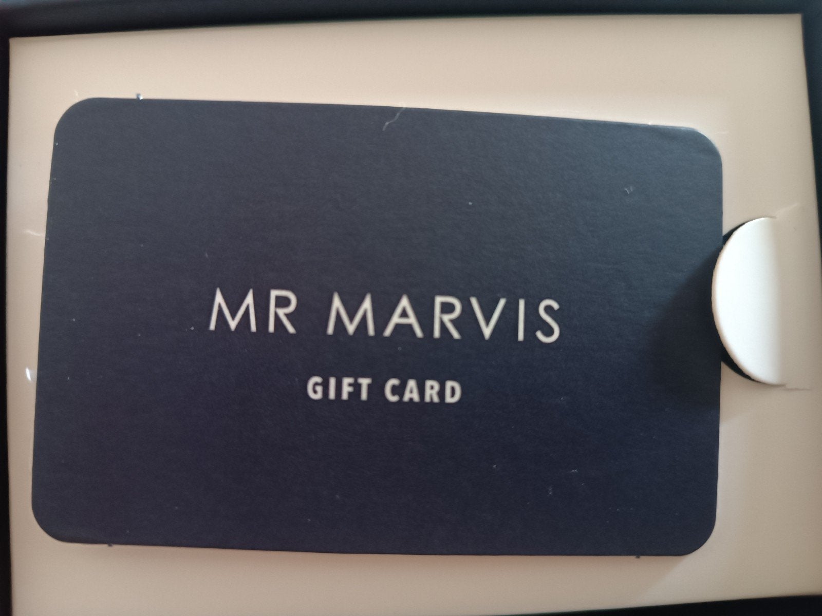 MR MARVIS GIFT CARD, Eén persoon, Cadeaubon
