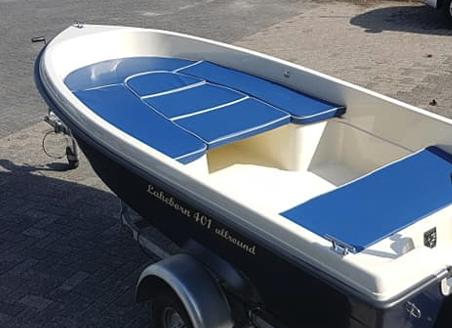 Lakeborn 401 sloep / console boot, Watersport en Boten, Vis- en Consoleboten, Ophalen, Gebruikt, Tot 10 pk, 3 tot 6 meter