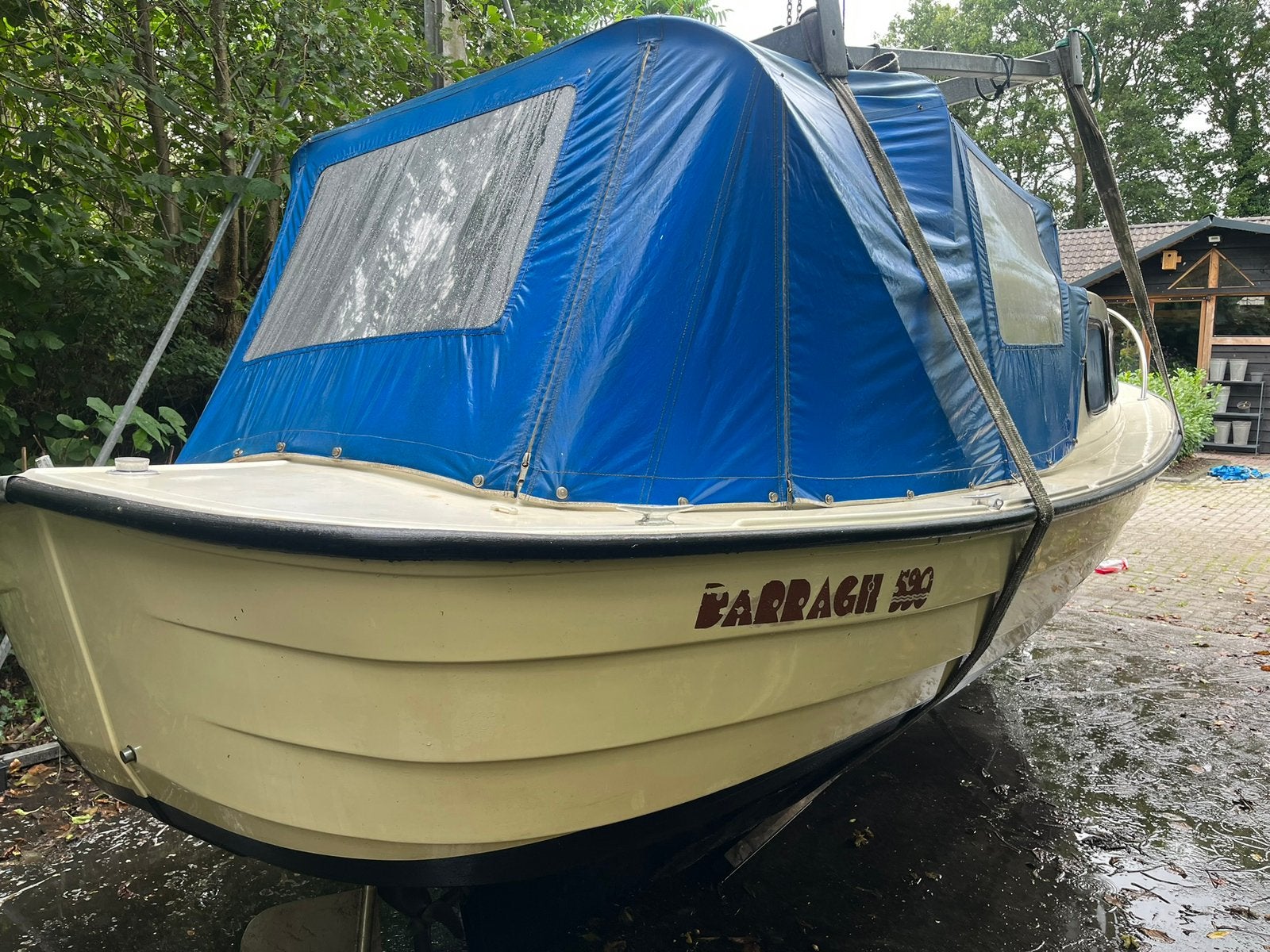 Boot Spitsgatter Barragh 590 met inboard Vetus diesel motor., Ophalen, Gebruikt, Binnenboordmotor, Diesel