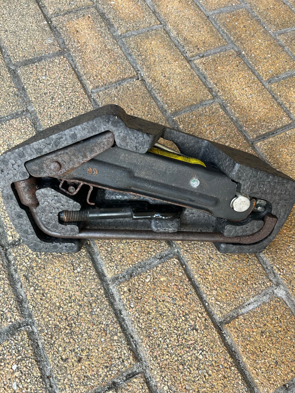 Krik voor auto - Gebruikt, Auto diversen, Autogereedschap, Ophalen of Verzenden, Gebruikt