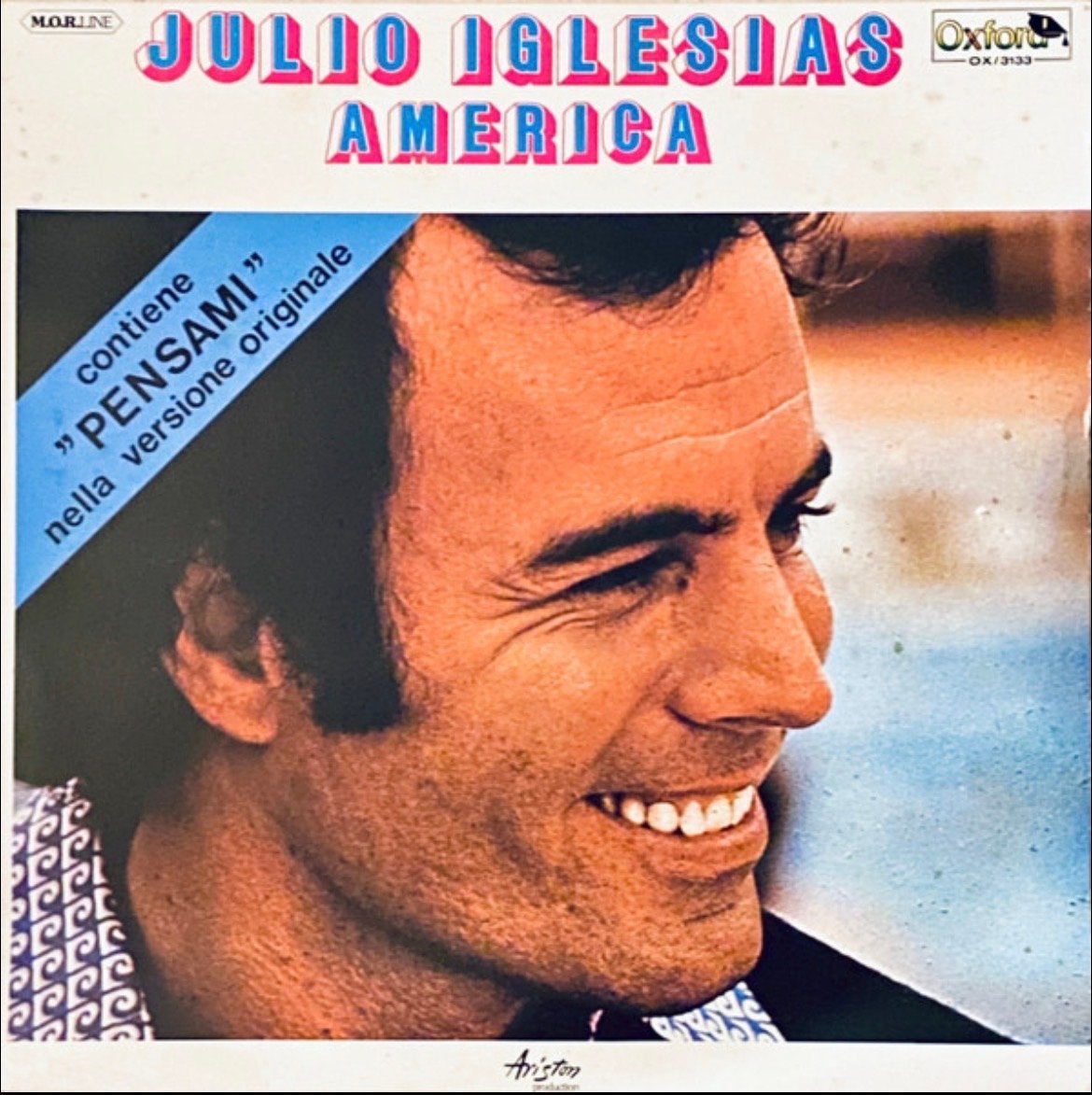 Vinyl Aktie Julio Iglesias - America LP (1979) Pop/Latin, LP, Pop, Ophalen of Verzenden, Zo goed als nieuw