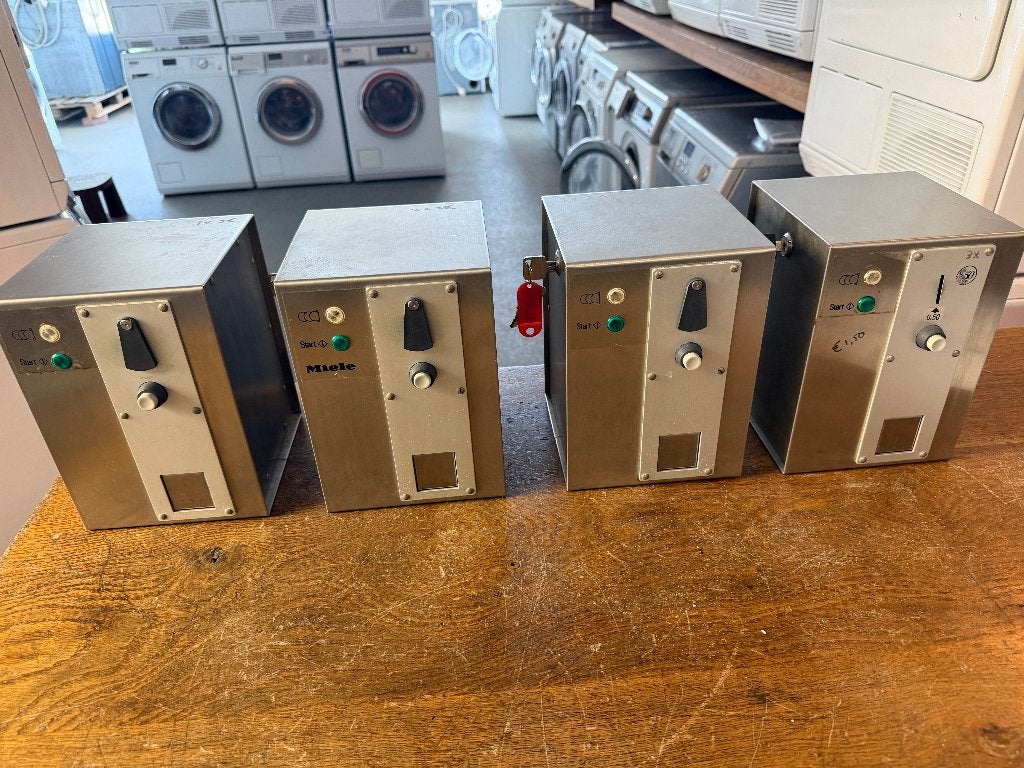 miele professional betaal automaat camping euro betaalsystee, 1200 tot 1600 toeren, Minder dan 85 cm, Bovenlader, Ophalen of Verzenden