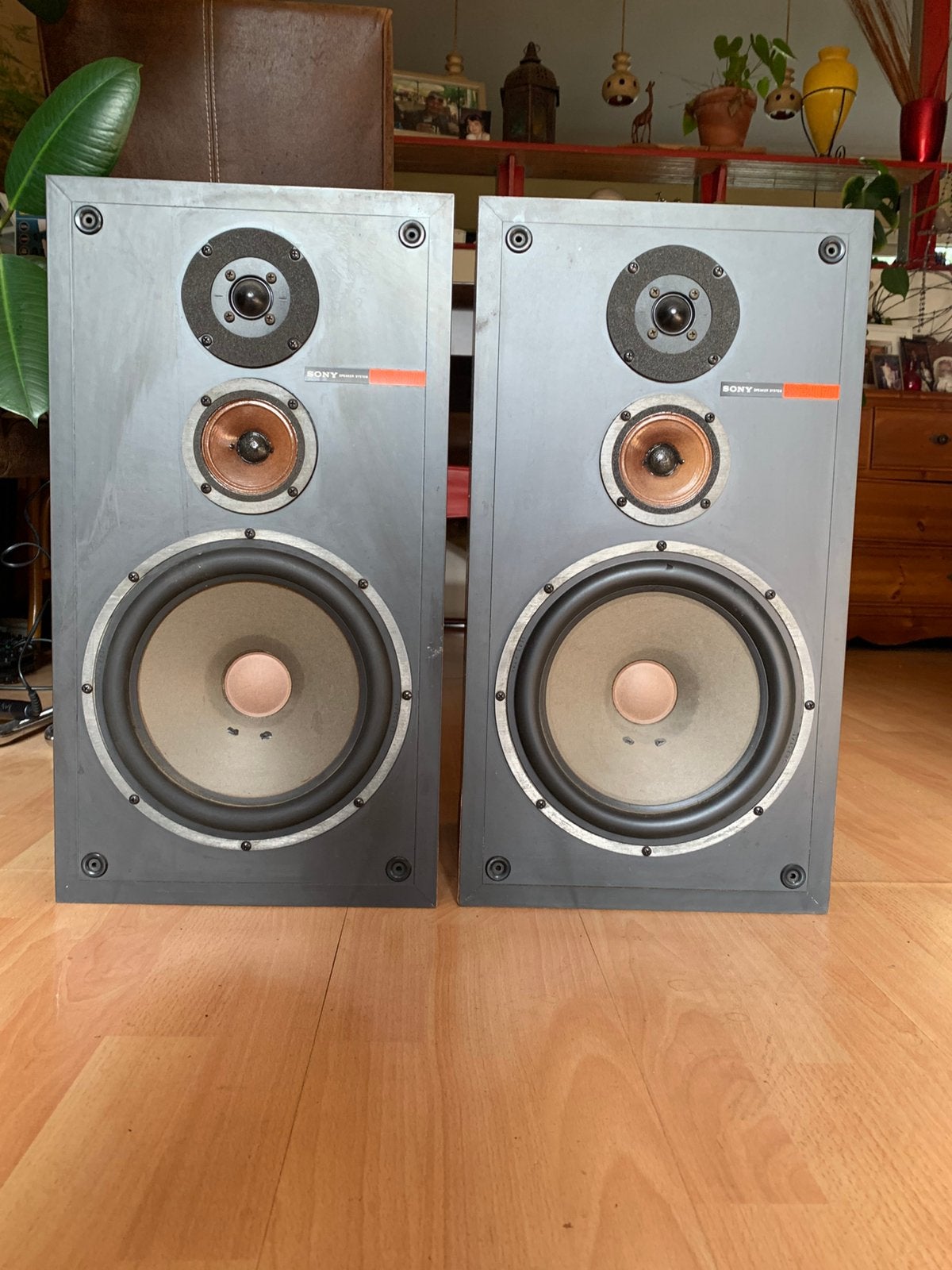 Sony SS-2070 3-weg luidsprekers & STR GX 311 versterker, Ophalen, Gebruikt, Speakerset, 60 tot 120 watt