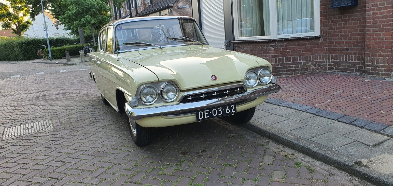 Ford Consul 1.3 315 1961 Geel, foto 2