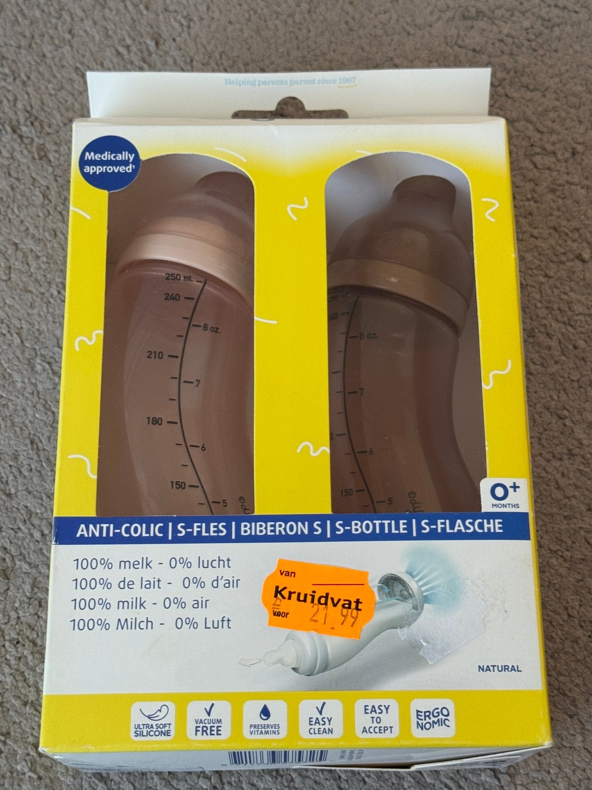Difrax flessen NIEUW!, Verzenden, Nieuw, Babyfles