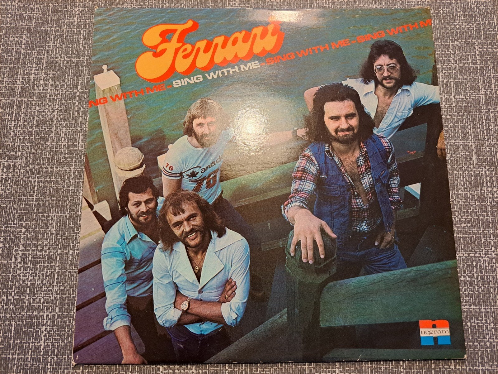 Ferrari - Sing With Me (LP, 1976), LP, Gebruikt, Pop, Ophalen of Verzenden