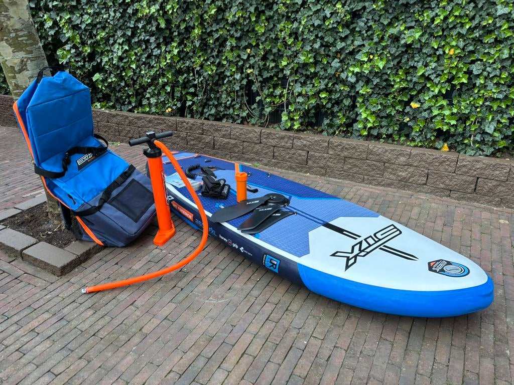 STX 250 opblaasbaar windsurf board, Watersport en Boten, Windsurfen, Ophalen, 250 tot 300 cm, STX, Met zwaard