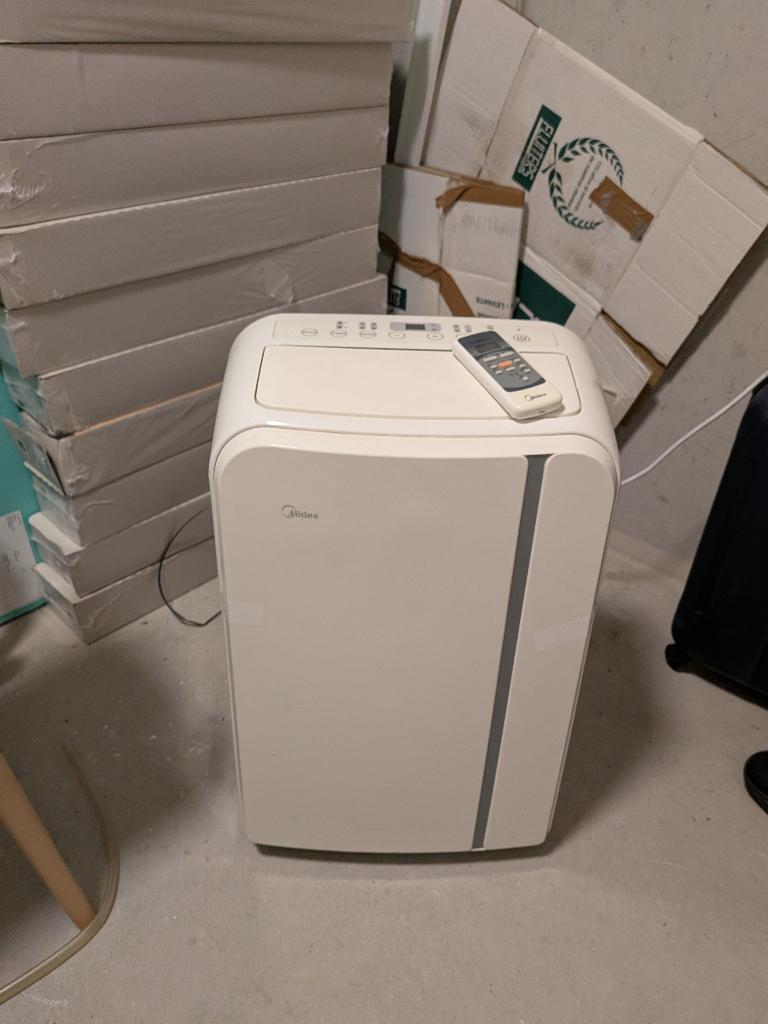 Portable Air conditioner, Witgoed en Apparatuur, Airco's, Zo goed als nieuw, Mobiele airco, Minder dan 60 m³, 3 snelheden of meer