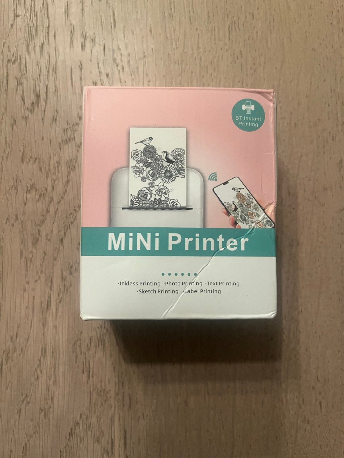 Mini Printer - Draagbare Thermische Printer, Computers en Software, Zwart-en-wit printen, Printer, Nieuw, Ophalen of Verzenden