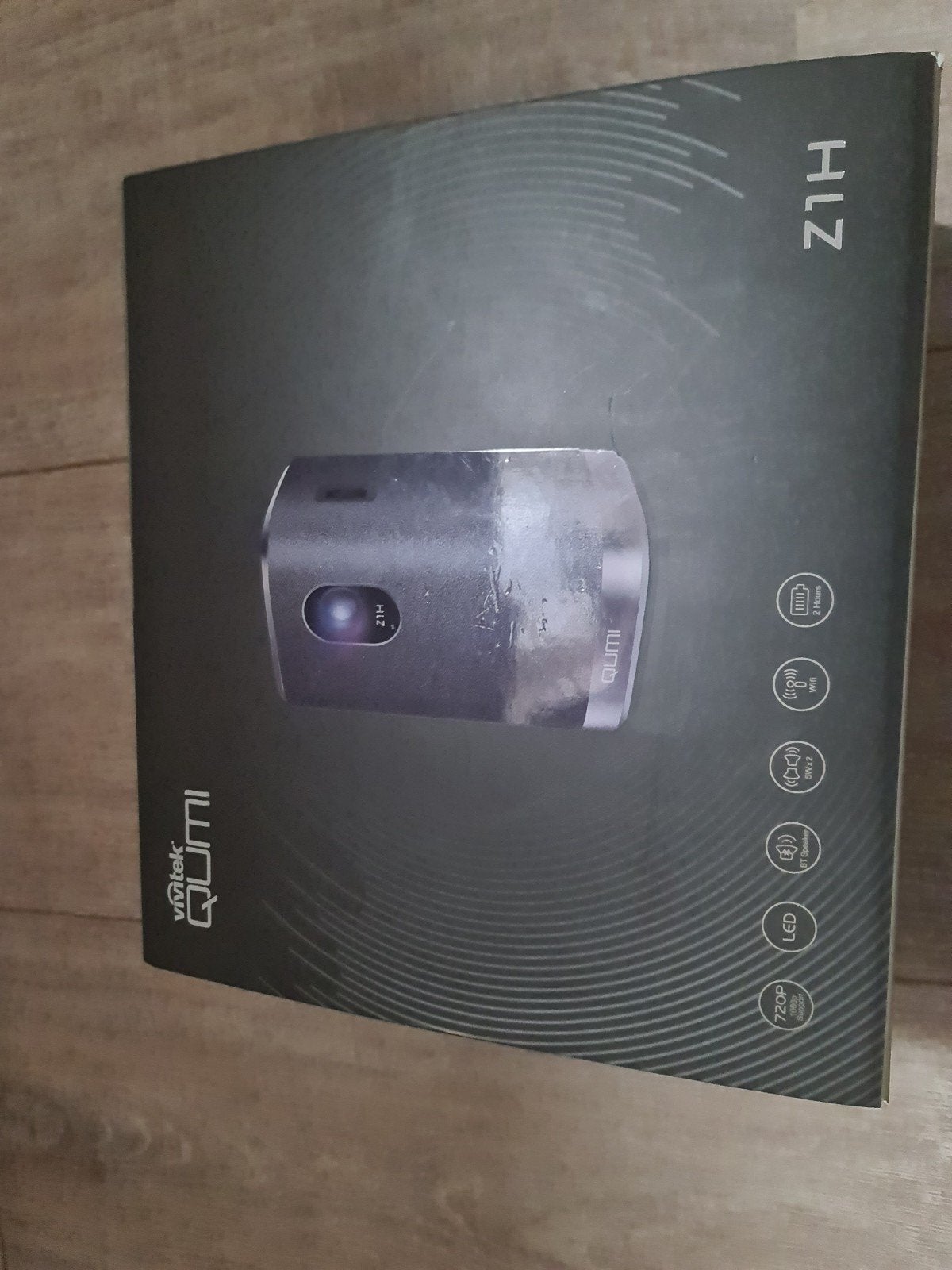 Vivitek Qumi Z1H Mini LED Projector - Zo goed als nieuw, Ophalen, LED, Zo goed als nieuw, Vivitek Qumi