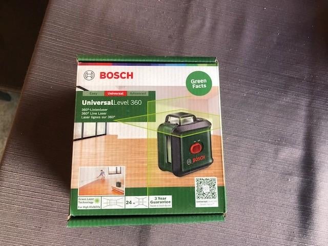 Bosch Kruislaser level 360, Ophalen of Verzenden, Nieuw, Overige meters