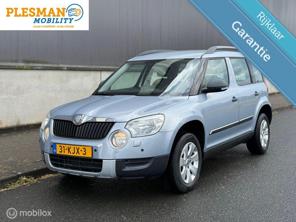 Skoda Yeti, 1.8 TSI 4x4, 1800KG trekgewicht |161 PK| 2e Eig|, 13 km/l, Euro 5, Stof, 4 cilinders
