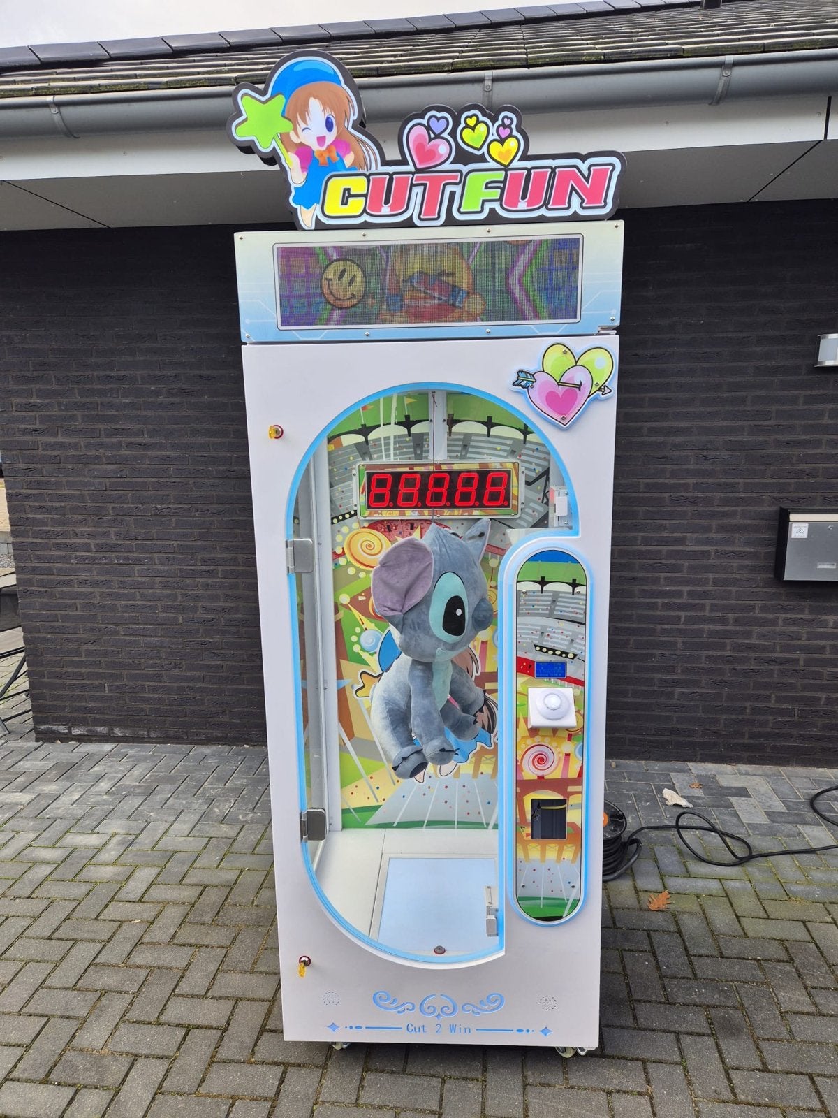 Cut Fun Knipmachine - Grijpmachine met knuffels, Ophalen, Onbekend, Nieuw, Onbekend