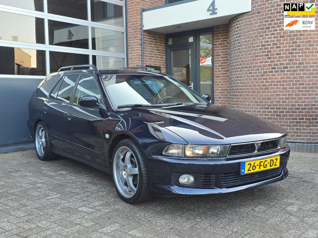 Mitsubishi Galant 2.0 GLSi Uniek |Airco |Nette staat |Trekha, 136 pk, Gebruikt, 4 cilinders, Blauw