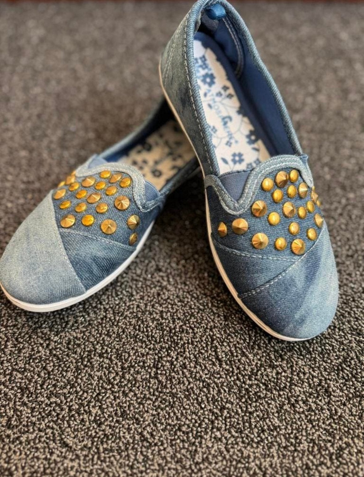 Nieuwe jeans denim spijker loafers instappers schoenen mt 36, Kleding | Dames, Schoenen, Blauw, Instappers, Nieuw, Ophalen of Verzenden