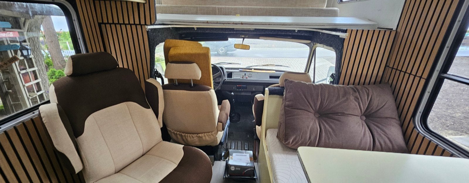 Ford Transit MK2 Oldtimer Camper (1983), Caravans en Kamperen, Campers, Particulier, Buscamper of Camperbus, Ford, Ophalen