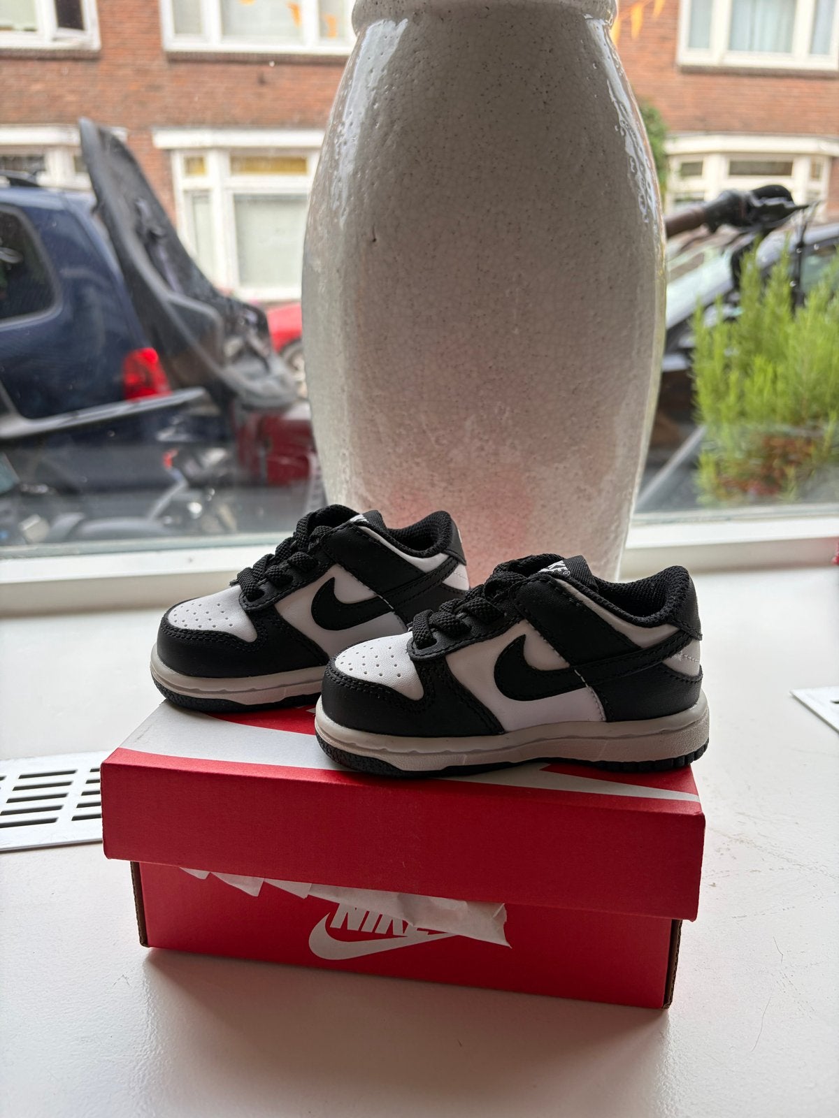 Nike Dunk Low (TDE) babyschoentjes - Maat 18.5, Ophalen of Verzenden, Nieuw, Jongetje of Meisje, Schoentjes
