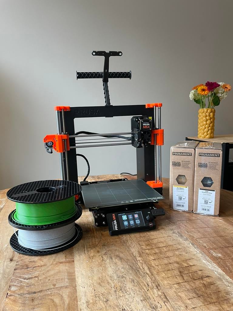 Prusa MK4 with a lot of extras, Ophalen, Ingebouwde Wi-Fi, Zo goed als nieuw, Prusa