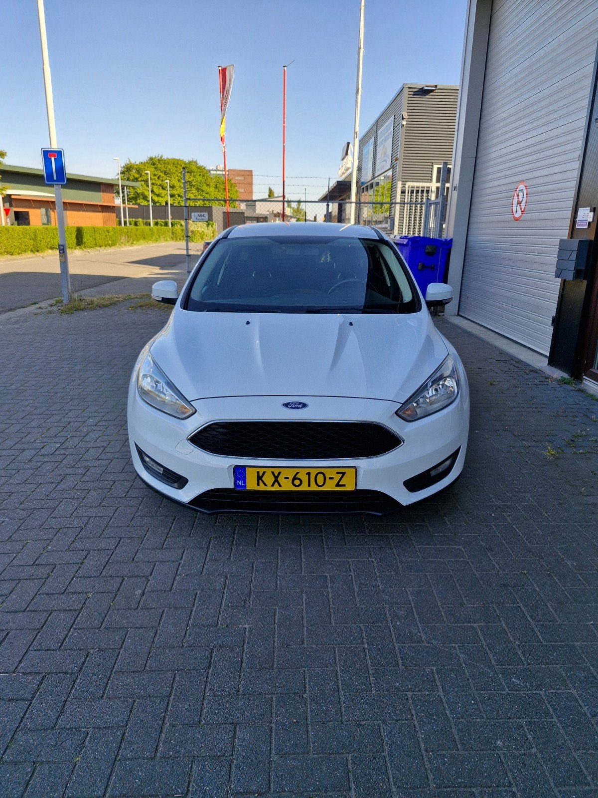 Ford Focus 1.0 Ecoboost 74KW 5D 2016 Wit, Euro 6, 635 kg, Wit, Handgeschakeld