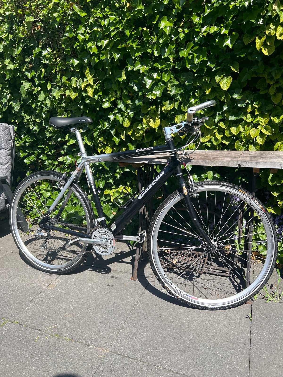 Gazelle Playa fiets - Framehoogte 56 cm, Ophalen, Gebruikt, Velgrem, Meer dan 20 versnellingen