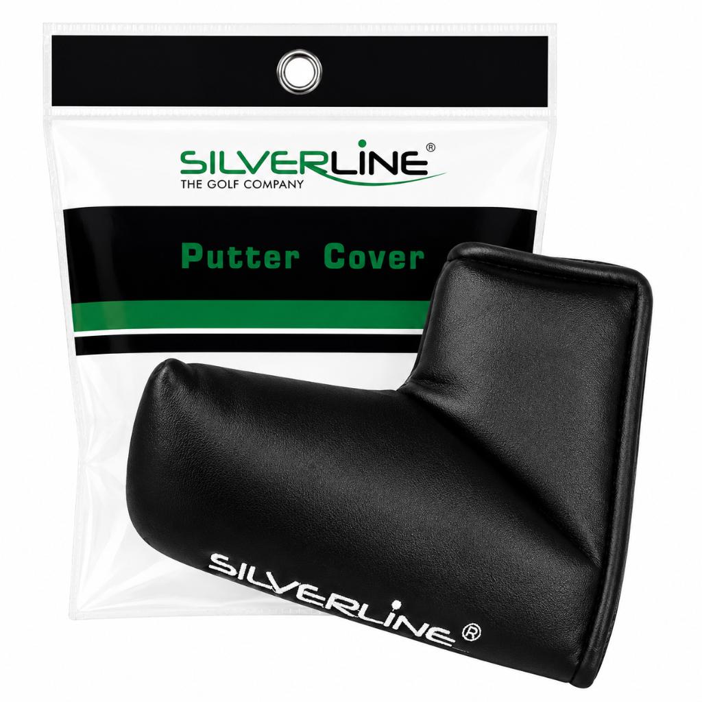 Silverline Lederen Putter Cover, Overige merken, Info@golfpresentjes.nl, Golfpresentjes, Nieuw