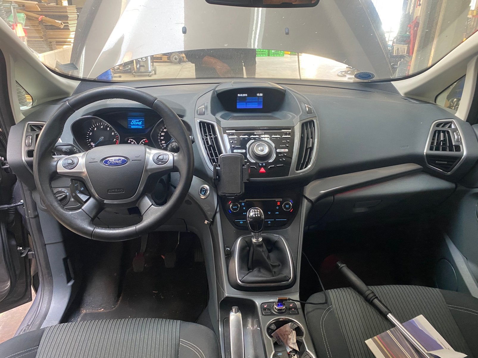 Airbagset ford c-max, Ophalen, Gebruikt, Ford
