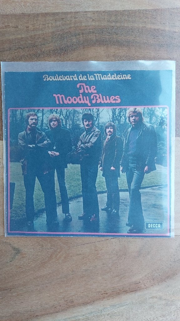 Moody Blues  /  Boulevard de la Madeleine, Cd's en Dvd's, Gebruikt, 7 inch, Ophalen of Verzenden, Pop