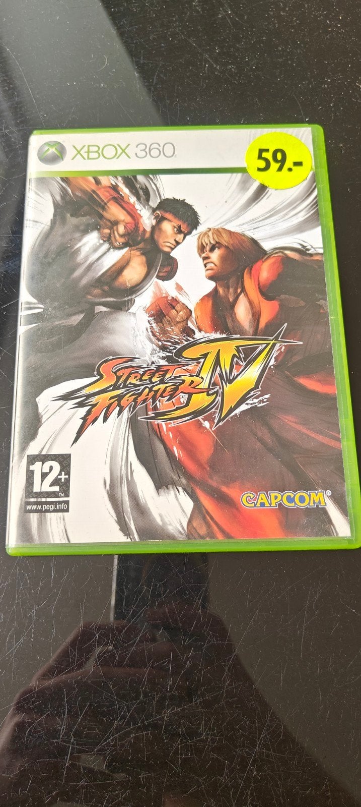 Xbox 360 street fighter IV, Ophalen, Vechten, 2 spelers, Zo goed als nieuw