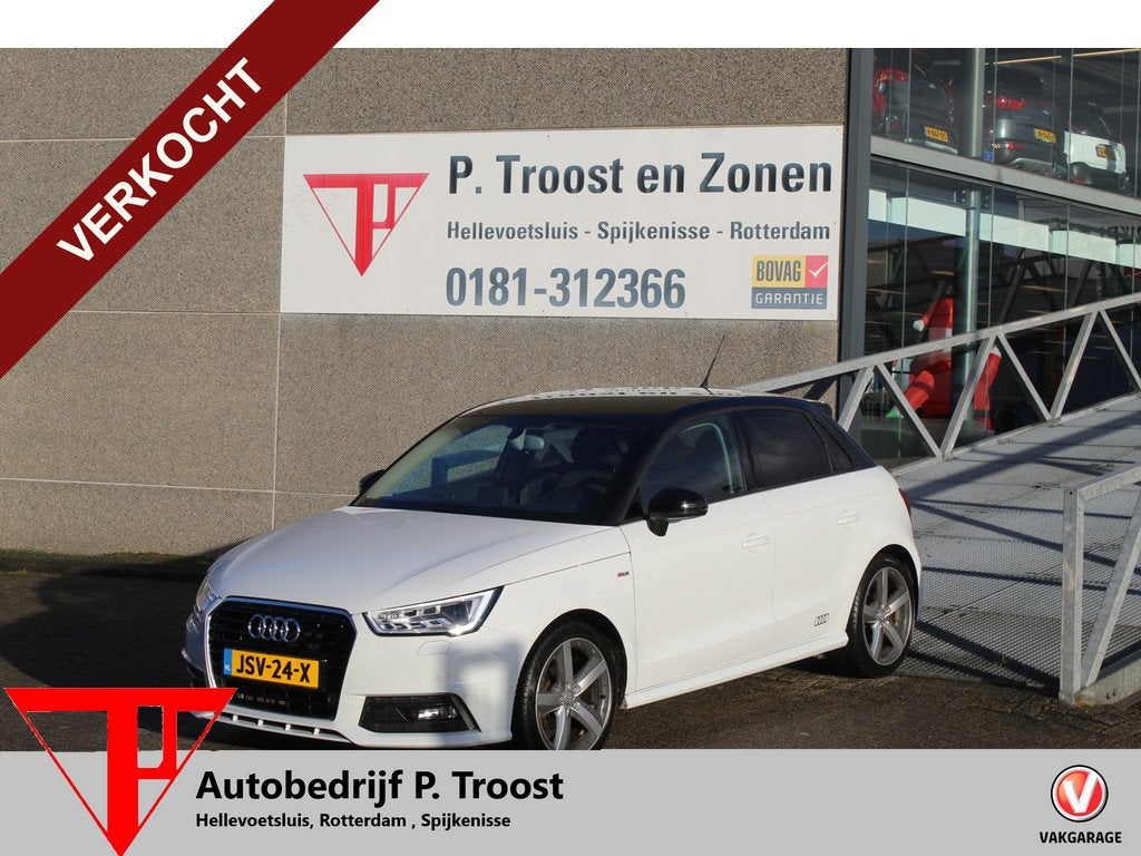 Audi A1 Sportback 1.0 TFSI S-Line Navigatie/Led koplampen/St, Voorwielaandrijving, 12 maanden, Stof, 4 stoelen
