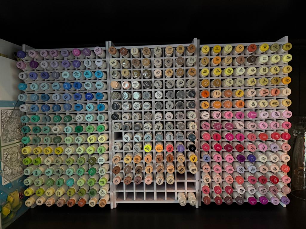 Ohuhu alcohol markers brush/ fine 320 + skintone set, Hobby en Vrije tijd, Kralen en Sieraden maken, Ophalen, Zo goed als nieuw