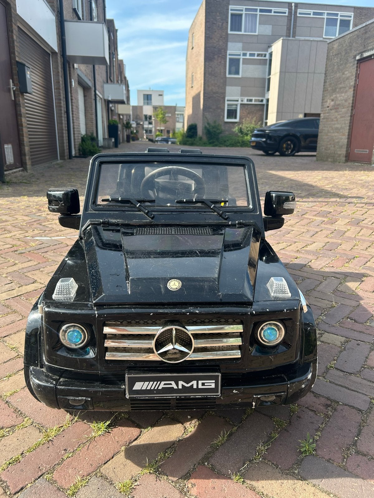 Elektrische kinderauto Mercedes AMG 12V, Ophalen, Gebruikt